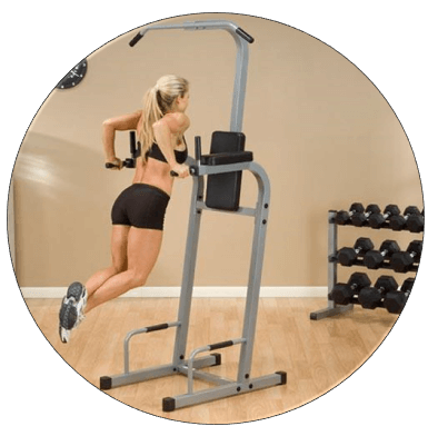 dips sur une chaise romaine